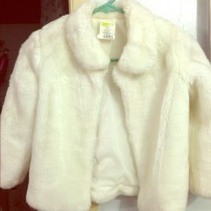 Classy cute Faux fur coat