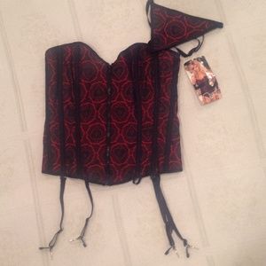 VERY SEXY 2 PC. CORSET SET