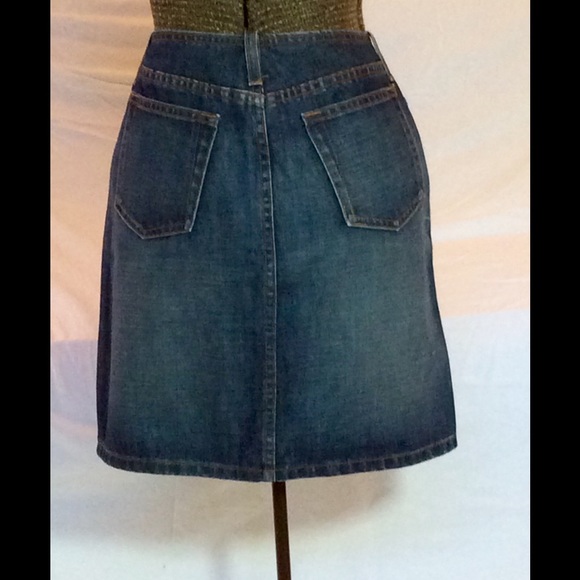 J Crew denim skirt. Tank sold separate. - Picture 3 of 3