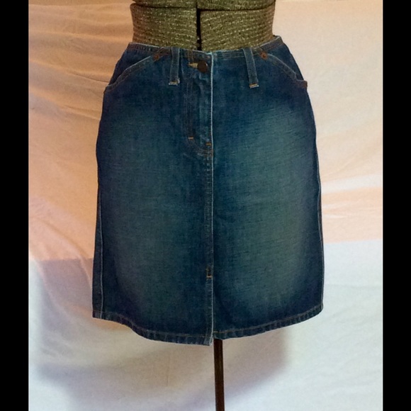 J. Crew Dresses & Skirts - J Crew denim skirt. Tank sold separate.