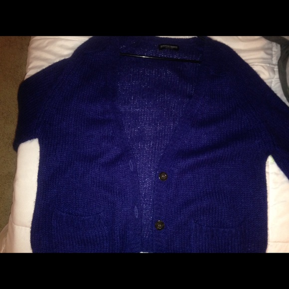 American Apparel Mohair Loose Cardigan