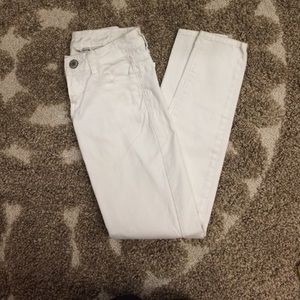 AEO white skinny jeans-FREE GIFT