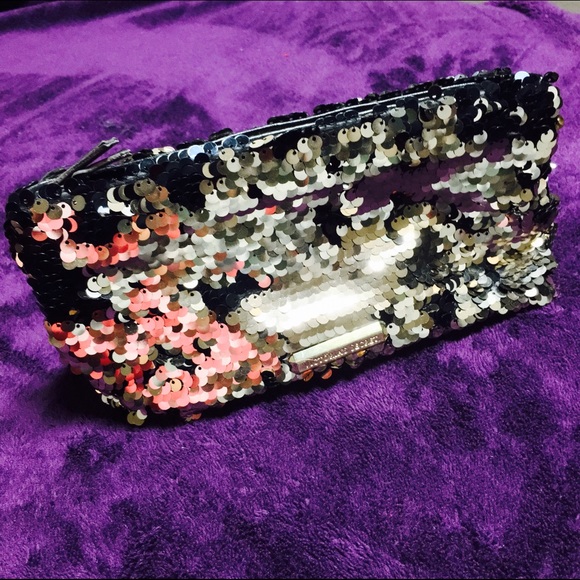 Victoria Secret Sequined make up bag - Picture 1 of 2