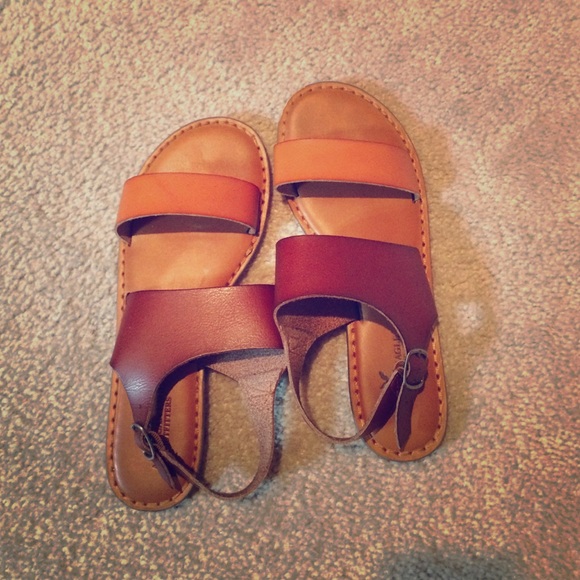 American Eagle Outfitters Shoes - Brown leather sandals