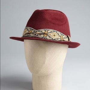 Grace Hat ribbon trim panama hat