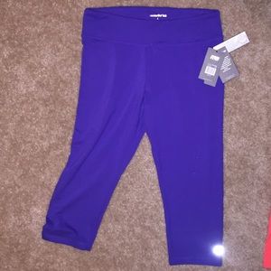 Marika Yoga Pants Capris Purple