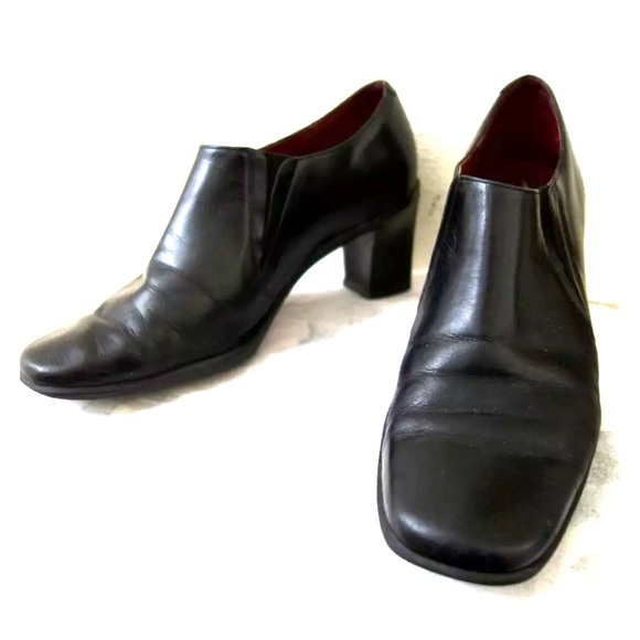 AEROSOLES Shoes - Aerosoles Grooven Up black leather 7.5 ankle boots AEROSOLES Shoes - Aerosoles Grooven Up black leather 7.5 ankle boots