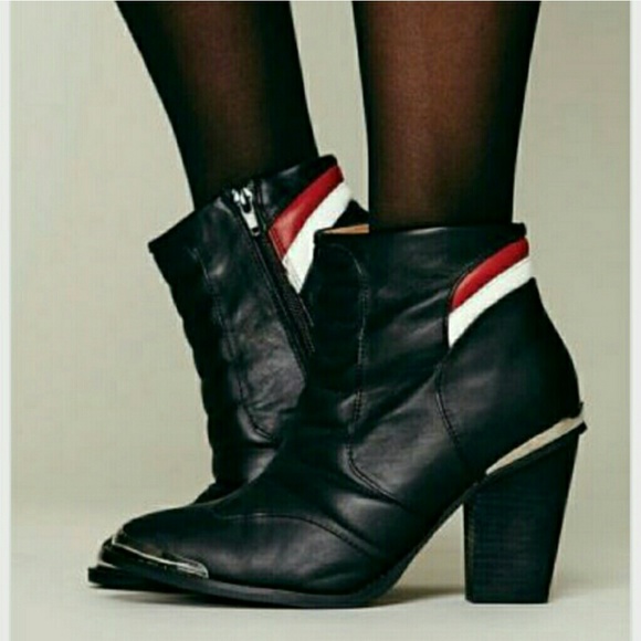 Jeffrey Campbell Shoes - Free People x Jeffery Campbell leather DANICA BOOT