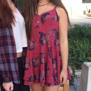 Burgundy UO dress sz small