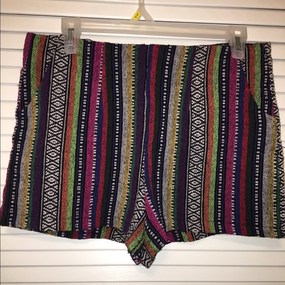 High waisted shorts