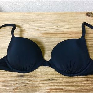 Victoria secret black push up bikini top