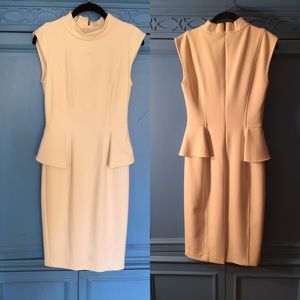 Badgley Mischka Hip Peplum Day Dress