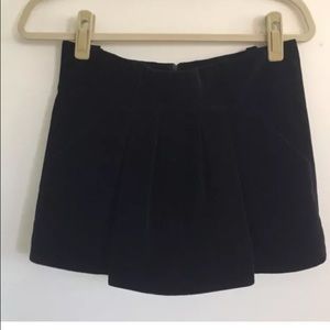 ISABEL MARANT BLACK CORDUROY SKIRT 0 XS POCKETS!