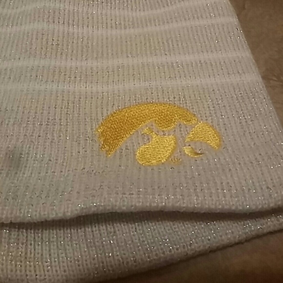 NWT IOWA HAWKEYES Ladies Glitter Hat #2 - Picture 2 of 4