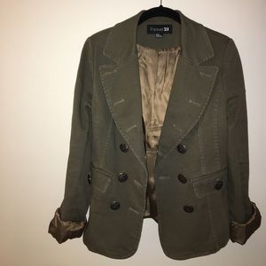 Forever 21 military style jacket