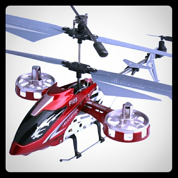 F103 Remote Control Helicopter Red Led Lights