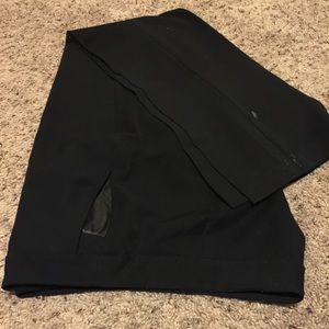 Black slacks