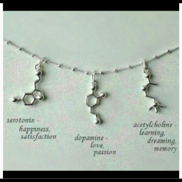 Jewelry - Biochemistry molecule chemistry necklace