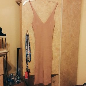 Slim Vneck Dress