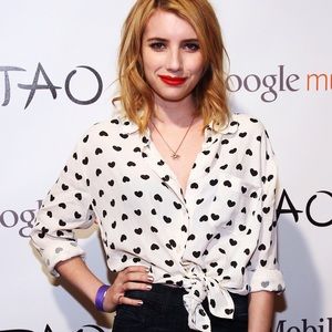 ✨ FLASH SALE ✨ White/Cream ASOS Heart Print Blouse