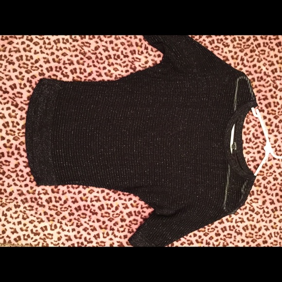 Sparkly sweater top