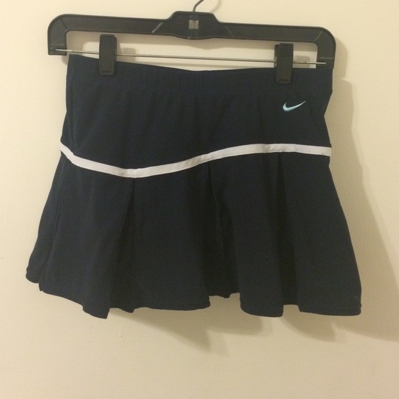 Navy Blue Nike Tennis Skirt