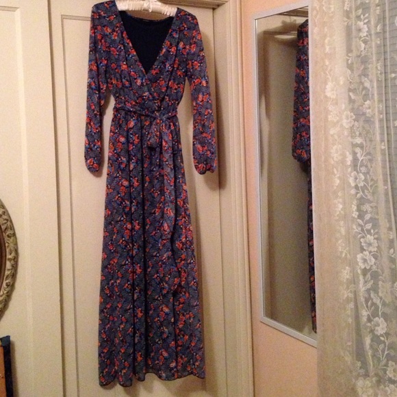 Floral maxi dress