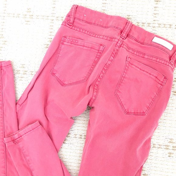 Blank NYC Jeans - Like NEW Blank NYC washed red skinny jeans Blank NYC Jeans - Like NEW Blank NYC washed red skinny jeans