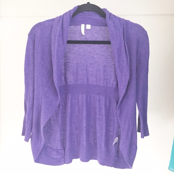 Purple Cardigan 💜