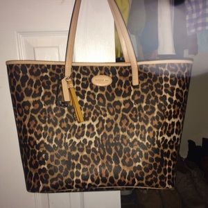 Coach Cheetah Purse & Wallet