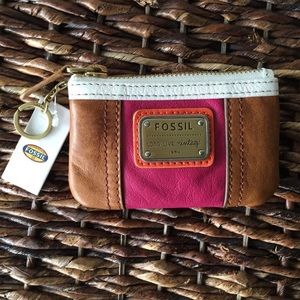 Authentic Fossil Coin Wallet