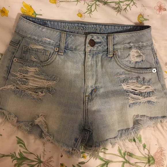 high waisted festival shortie