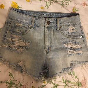 high waisted festival shortie