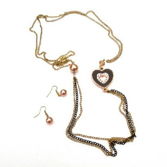 ♥ Heart Necklace set ♥