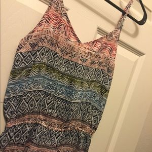 Multi-colored romper