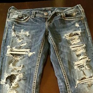 Silver Tabs Jeans