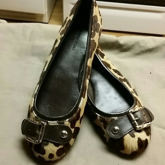 Gianni Bini Leopard Print Flats