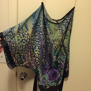 Off The Shoulder Printed Top