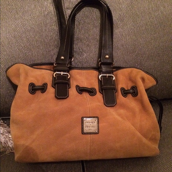 Perfect Dooney and Bourke suede bag. Divorce sale.