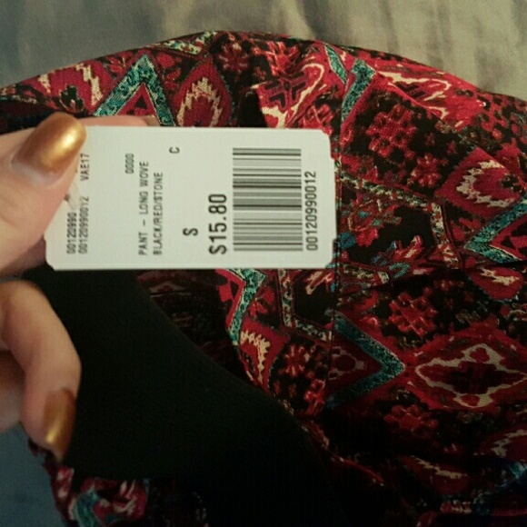 Forever 21 pattern pants - Picture 3 of 4