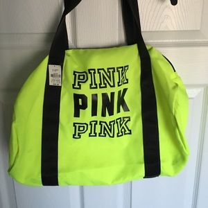 PINK duffle bag