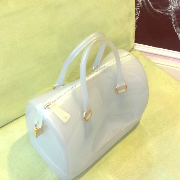 Furla PVC Candy Handbag $50