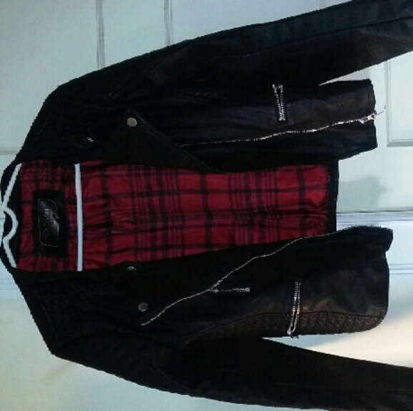 Leather Biker Jacket New w/o tags