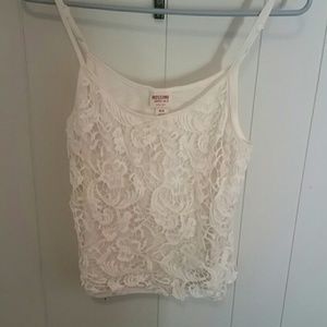Lace tank