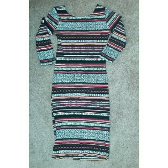 Super cute midi bodycon dress