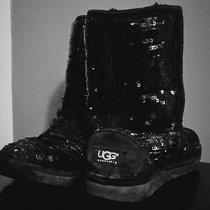 UGG Classic Short Sparkle Boots