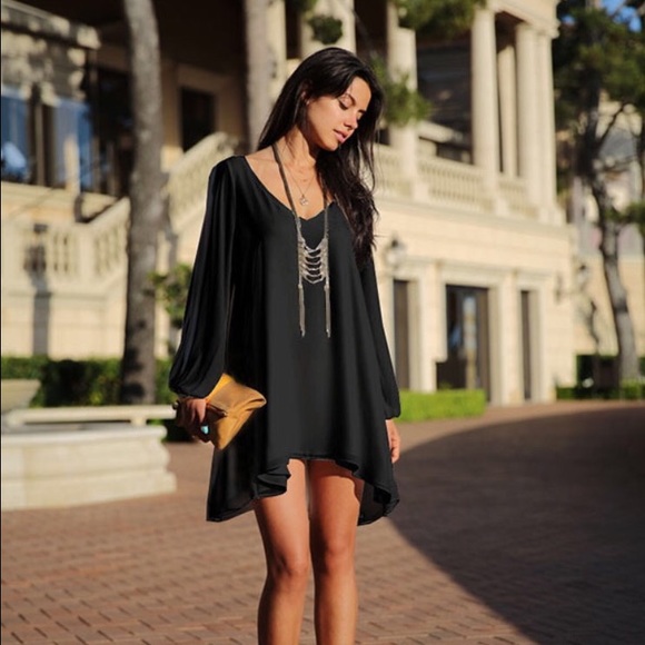 Final sale or donating Black Mini Dress