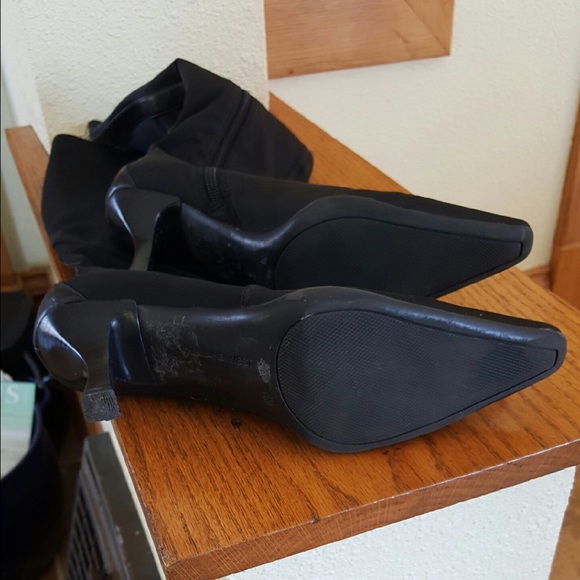 Black, Skinny Heal Boots