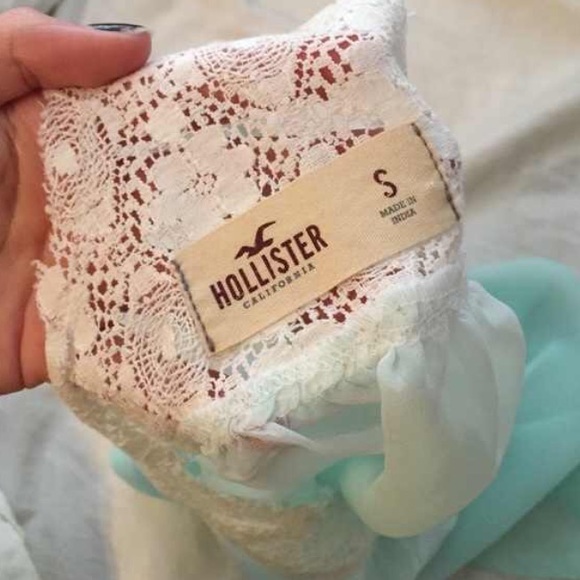 Hollister ombré flowy crop top - Picture 4 of 4