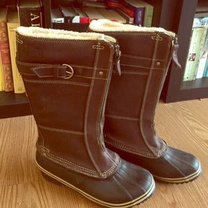 Fur lined Sorel Snow Boots